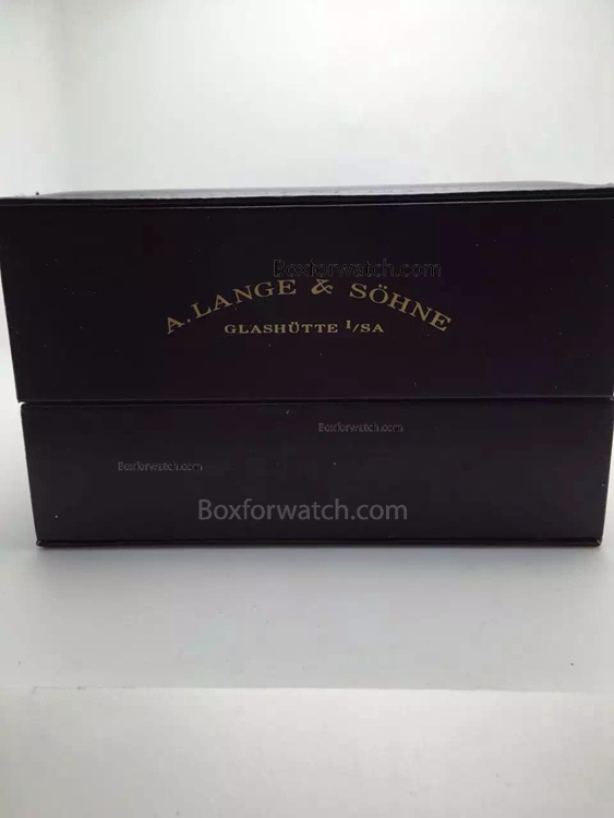 Replica A.Lange Sohne watch box black leather - watch box gift